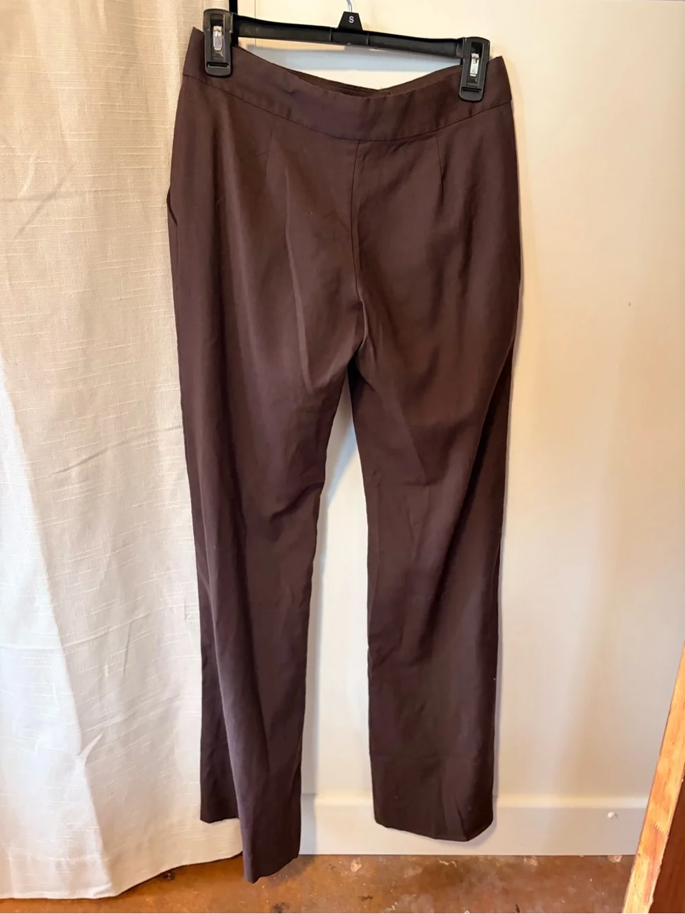 Tory Burch Chocolate Brown Flare Pants